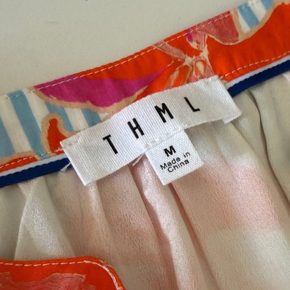 THML floral knee length dress size medium - Picture 2 of 5